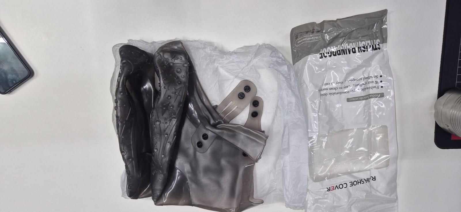 Waterproof Rain Shoe Covers with Secure Button Closure best silicon product